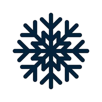snowflake silhouette christmas and winter traditional symbol for logo web print sticker emblem greeting and invitation card design and decoration free vector removebg preview